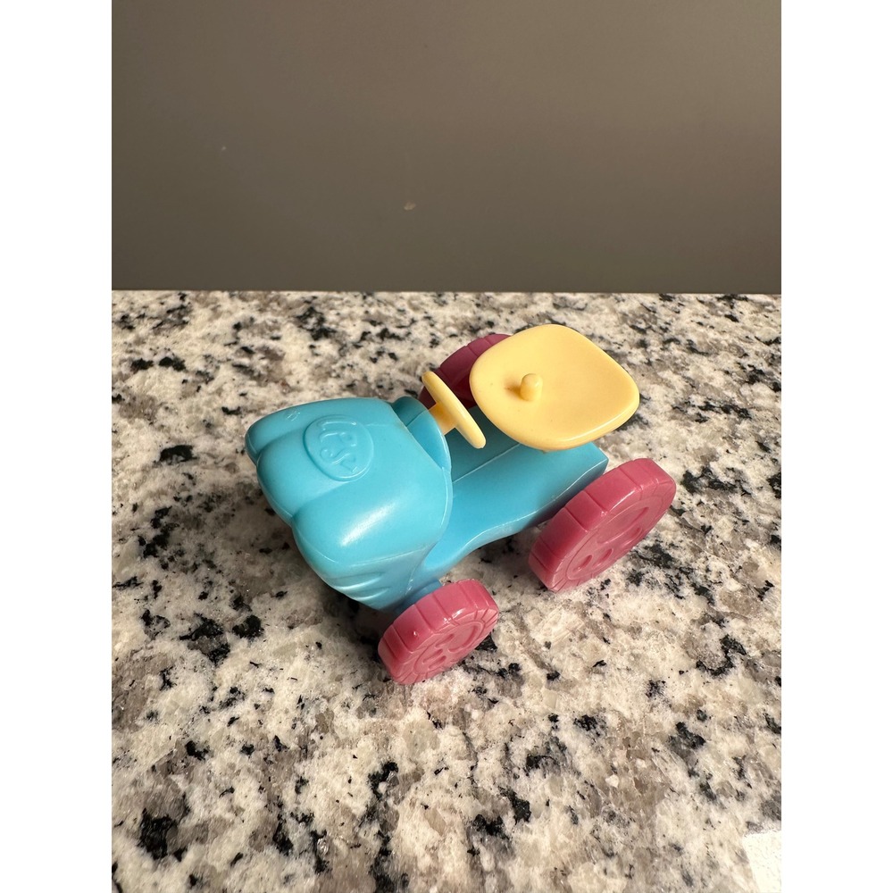 Littles pet shop accessory‎ purple and blue tractor
